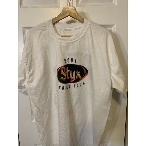 Vtg‎ Styx 2001 World Tour Bad Company Billy Squire North American Tour T … - Picture 8 of 9